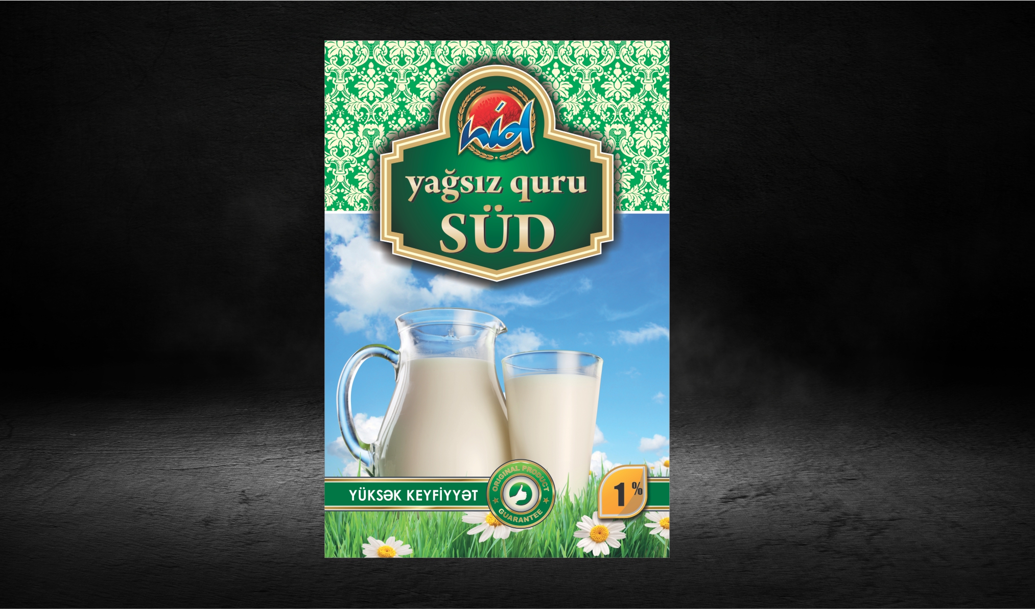 Yağsız quru süd 1%